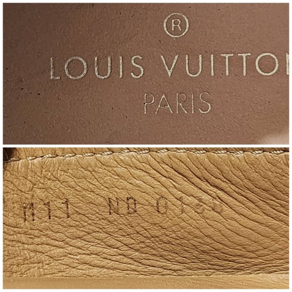 Authentic LOUIS VUITTON Smooth Calfskin Hockenheim Moccasin Loafers 11 Brown - Picture 10 of 16